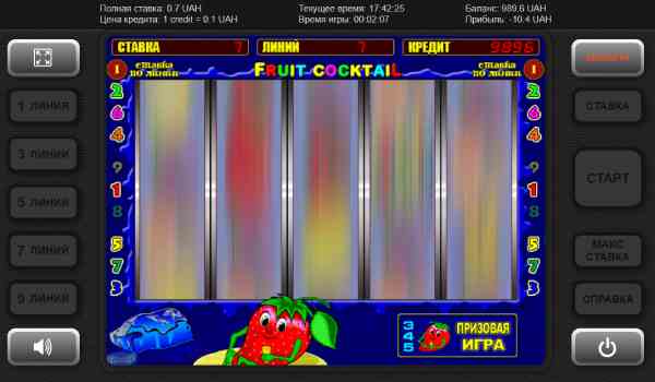 play Fruit Cocktail without registration